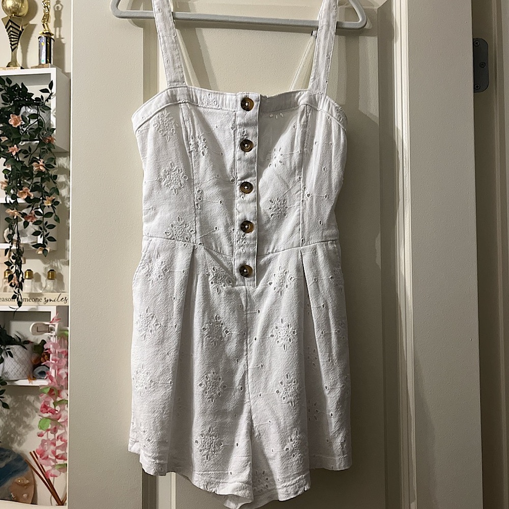 Hollister Eyelet Romper